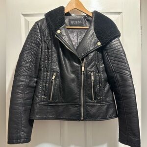 Guess Women's Black and Grey Jacket